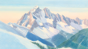 Echoes of the Frosted Peaks