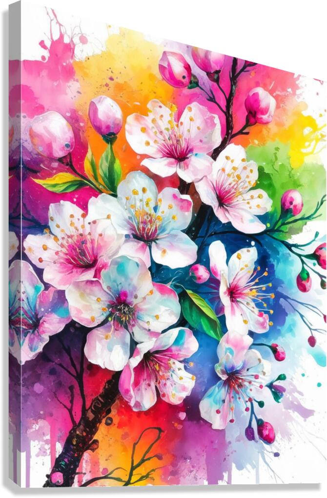 Radiant Sakura Canvas Print