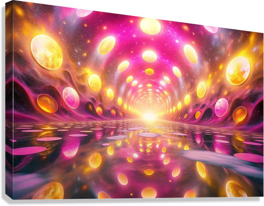 Cosmic Gateway Canvas Print
