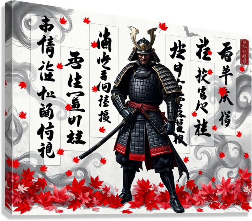 Samurai’s Resolve Canvas Print