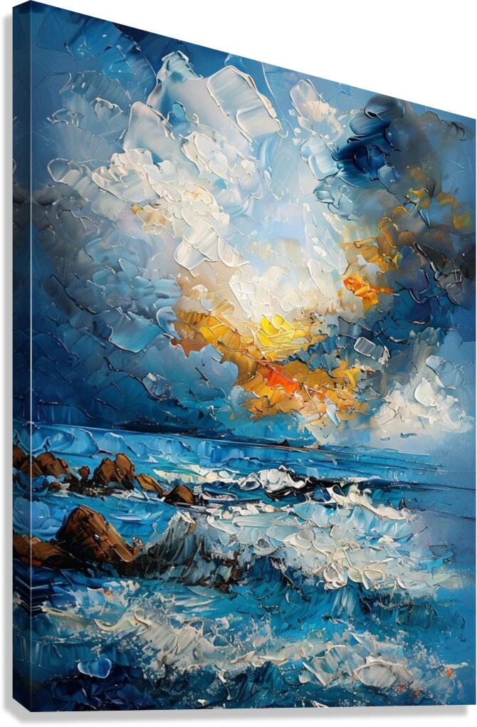Stormy Horizons Canvas Print
