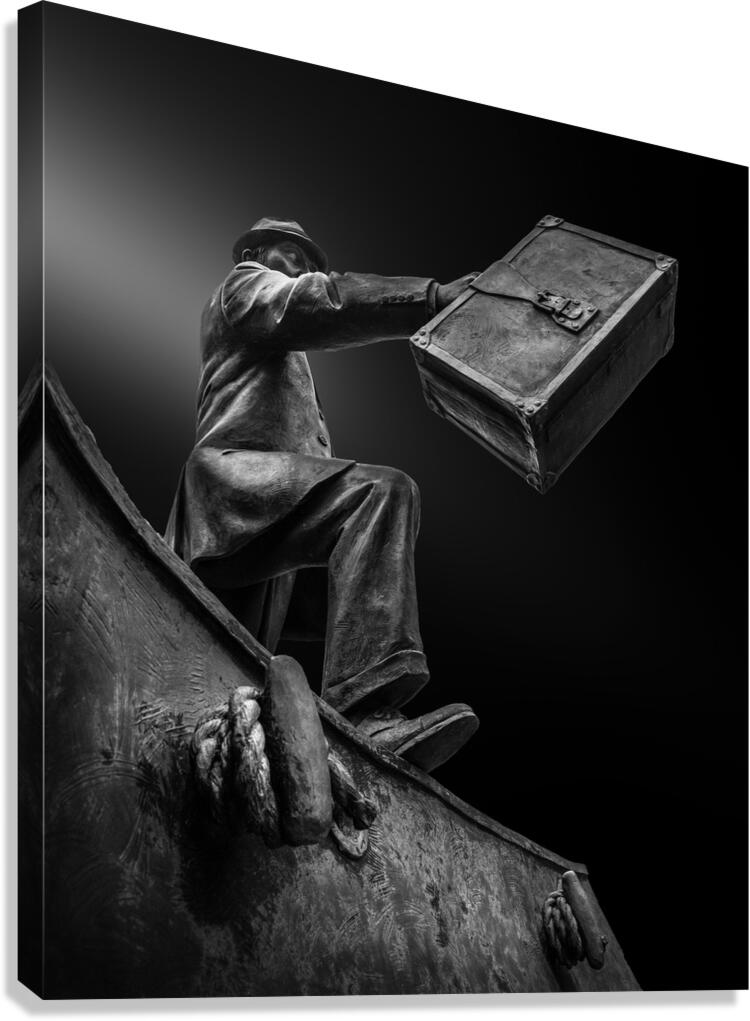 The Emigrant Canvas Print