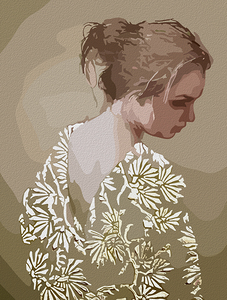 Golden Serenity – A Portrait of Reflection