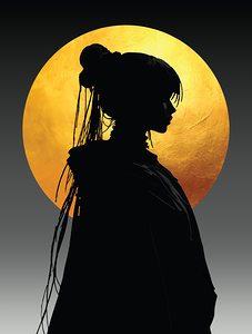 Mystic Moonlight Silhouette – Elegant Anime