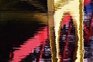 Reflection of a bridge 1