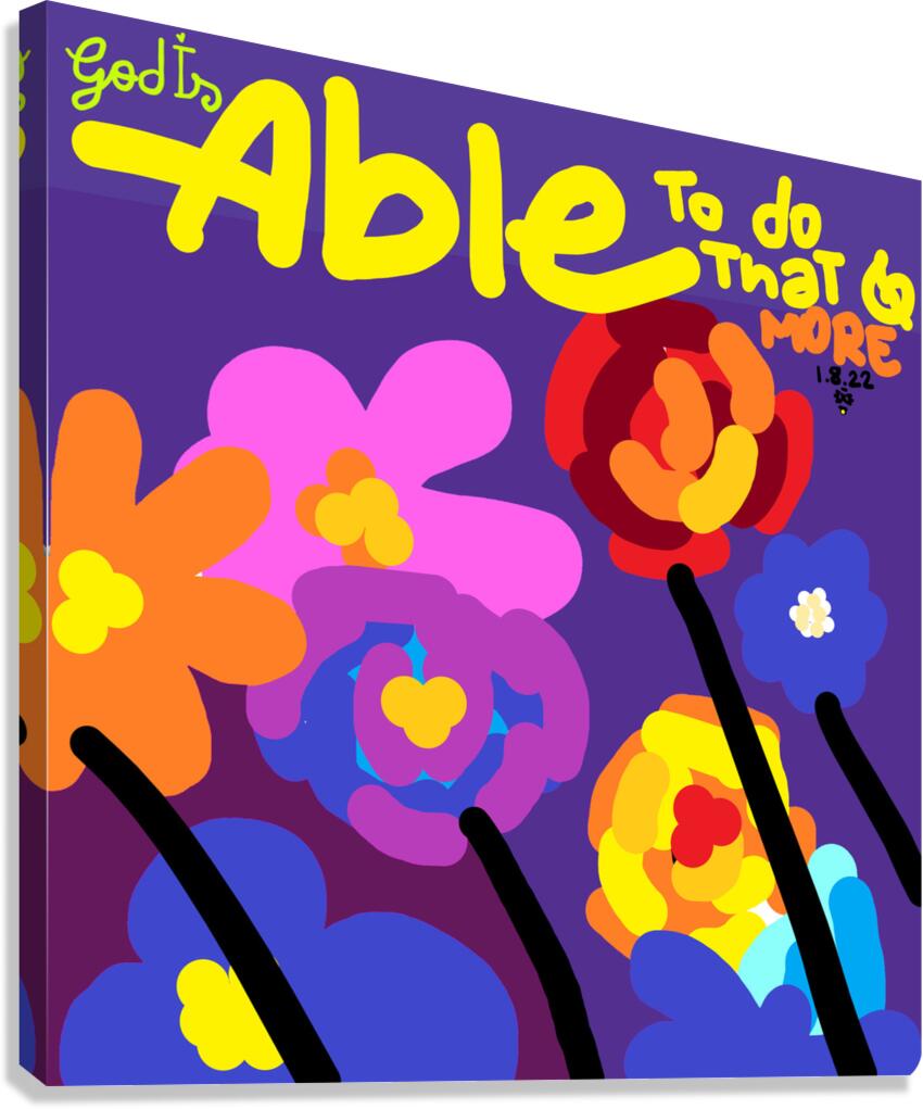 Able Canvas Print