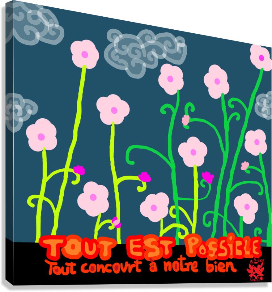 Crois Canvas Print
