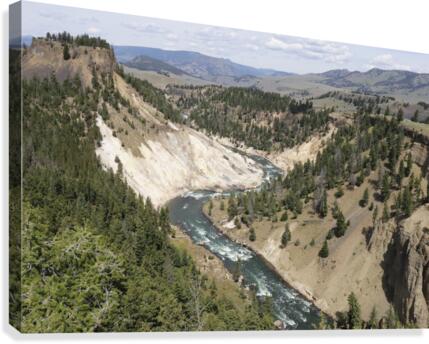 Yellowstone River Canvas Print