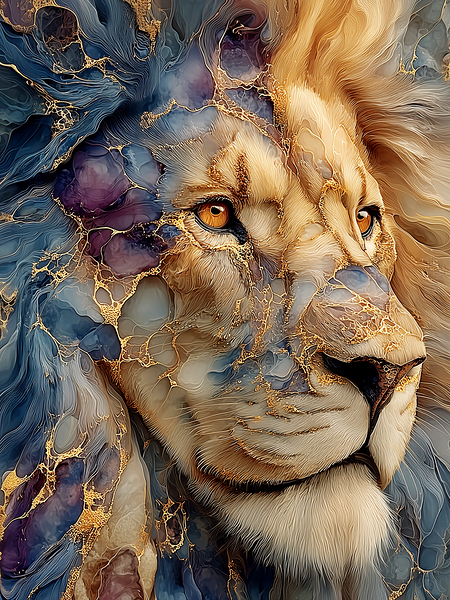 Lion One Print