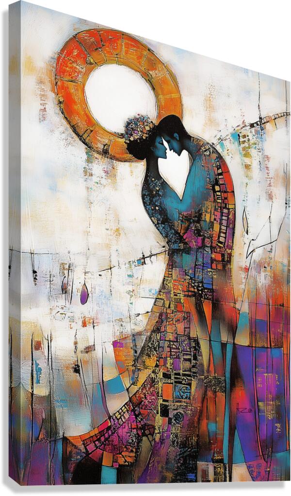 The Lovers Canvas Print