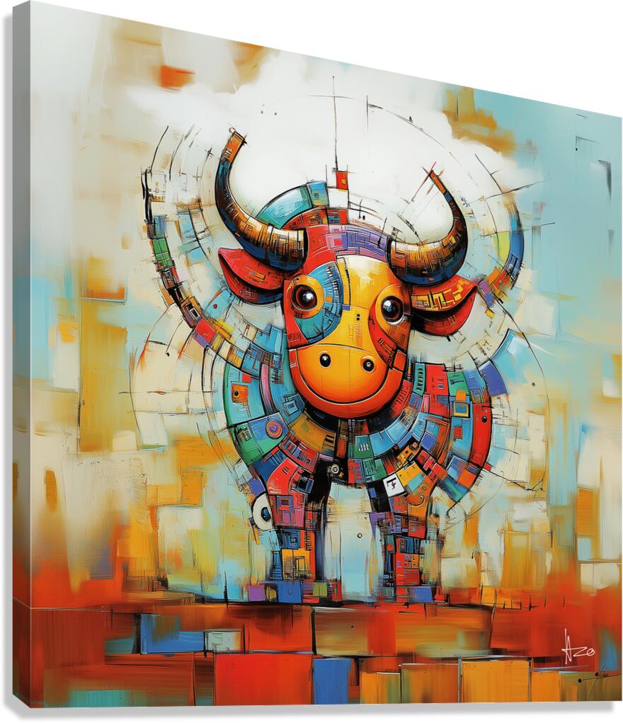 Ox Canvas Print