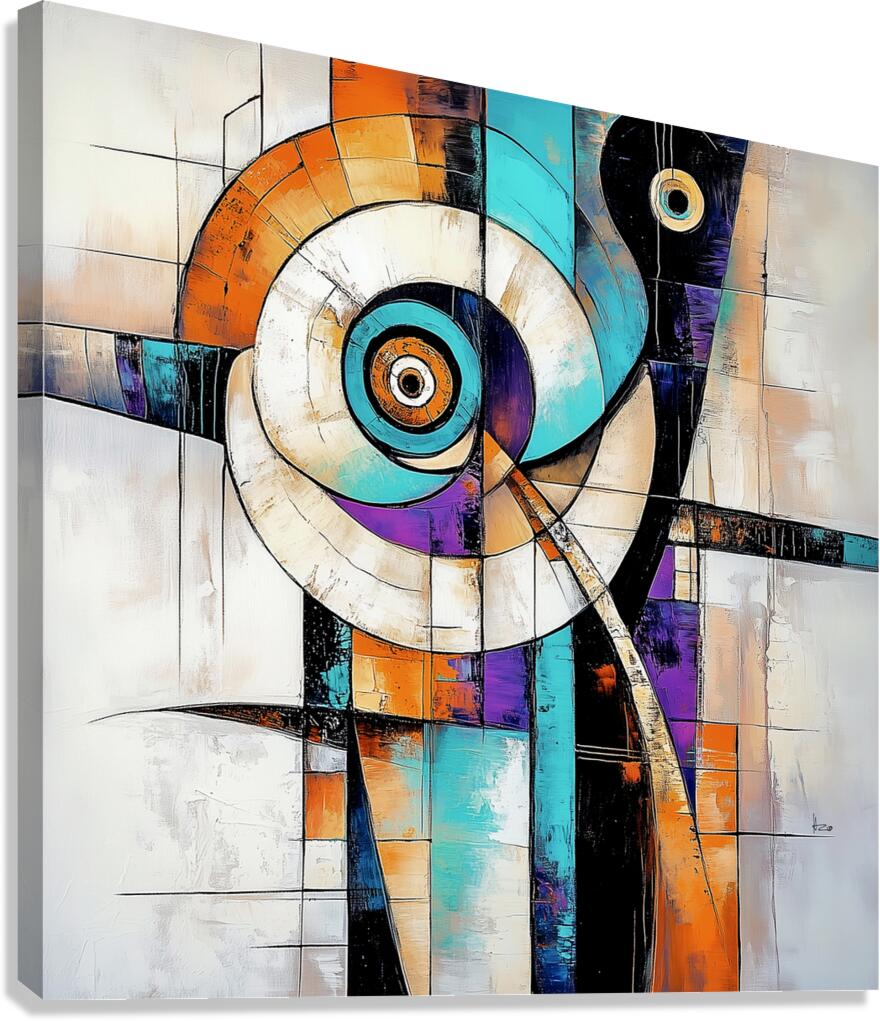Abstraction IX Canvas Print