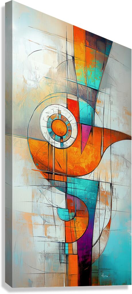 Abstract Composition One Canvas Print
