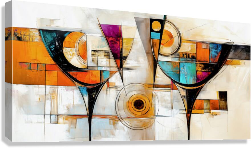 Cocktail Design Canvas Print