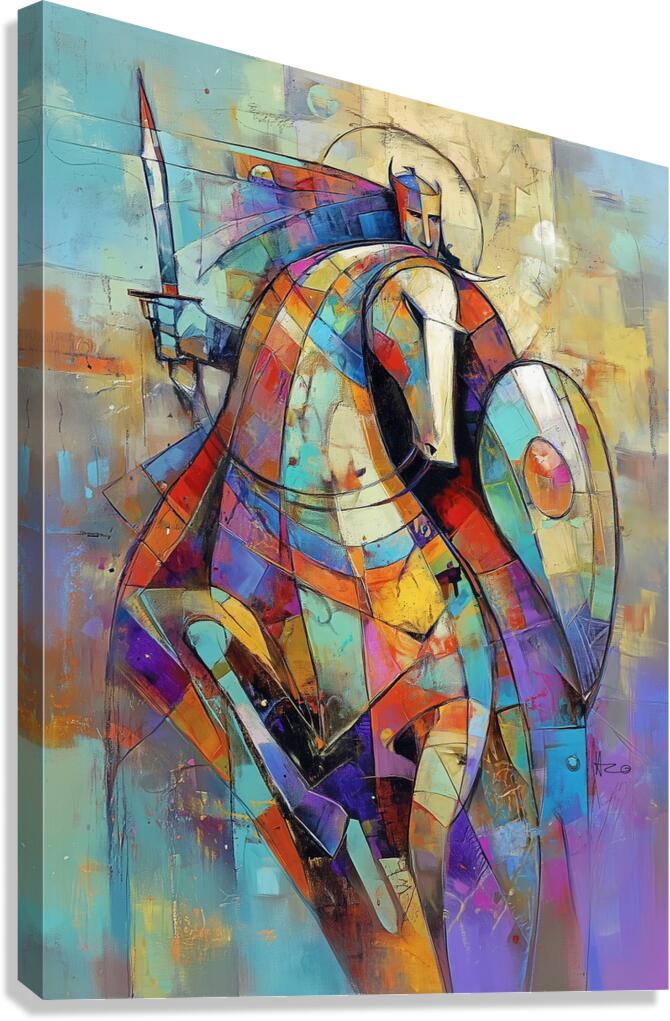 The Virtuous Blade Canvas Print