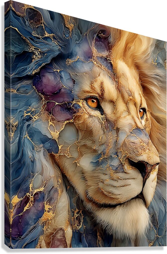 Lion One Canvas Print