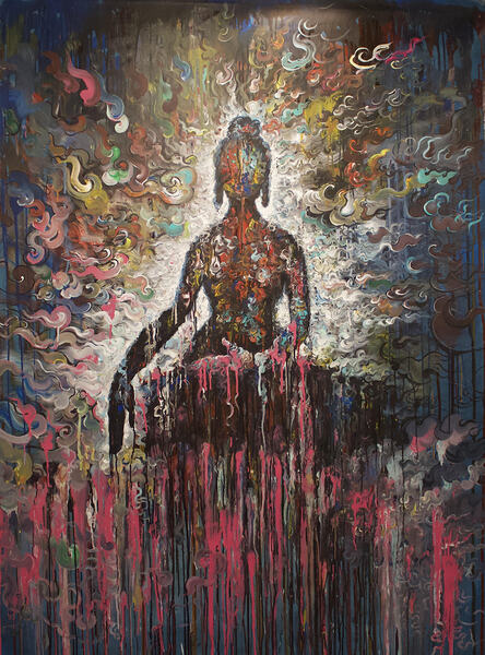 Burning Away Ignorance Leaving Behind Wisdom Print