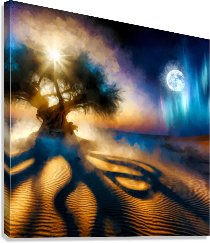 Desert Vigil Canvas Print