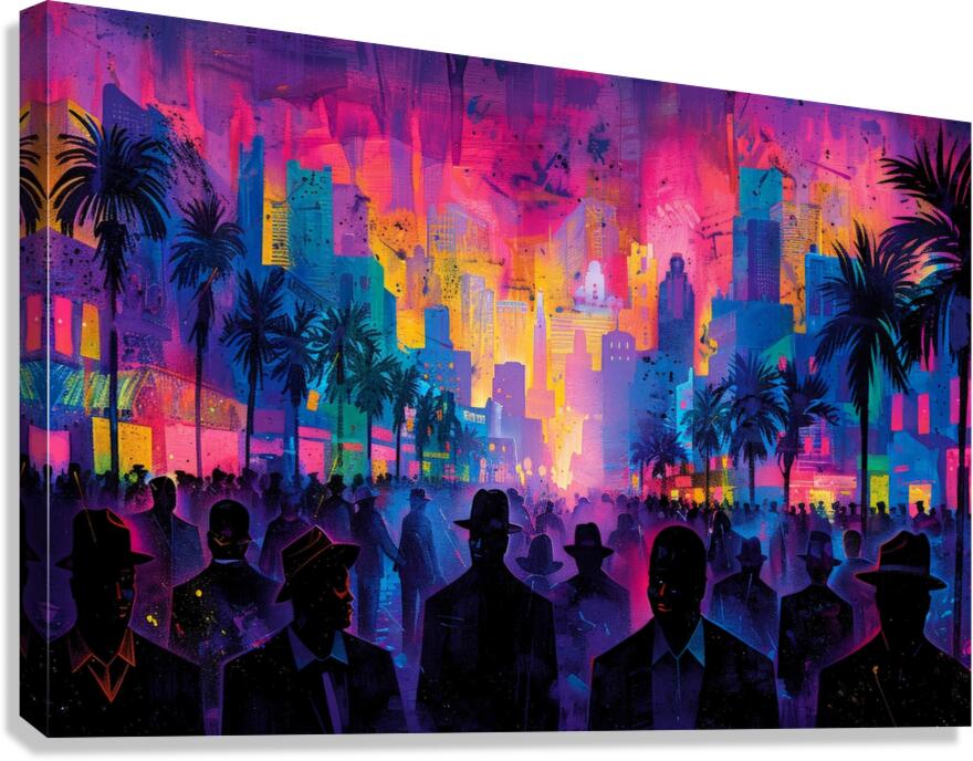 Jazzed Pop: A Harlem Renaissance Revival Canvas Print