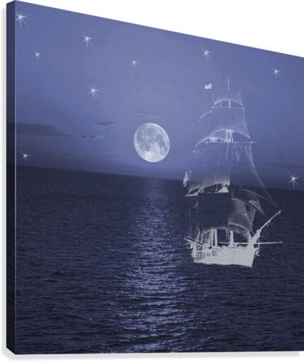 Ghost Ship Canvas Print