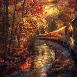 Train Ride Through the Country 
