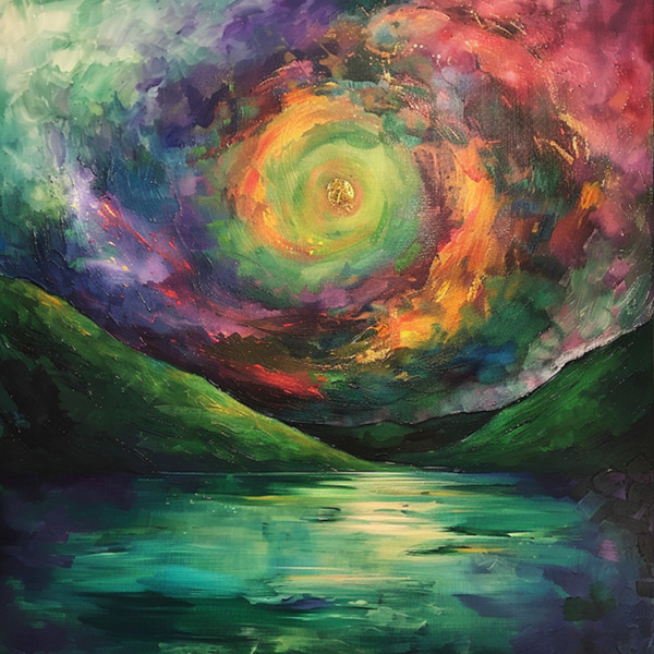 Cosmic Reflection  Print