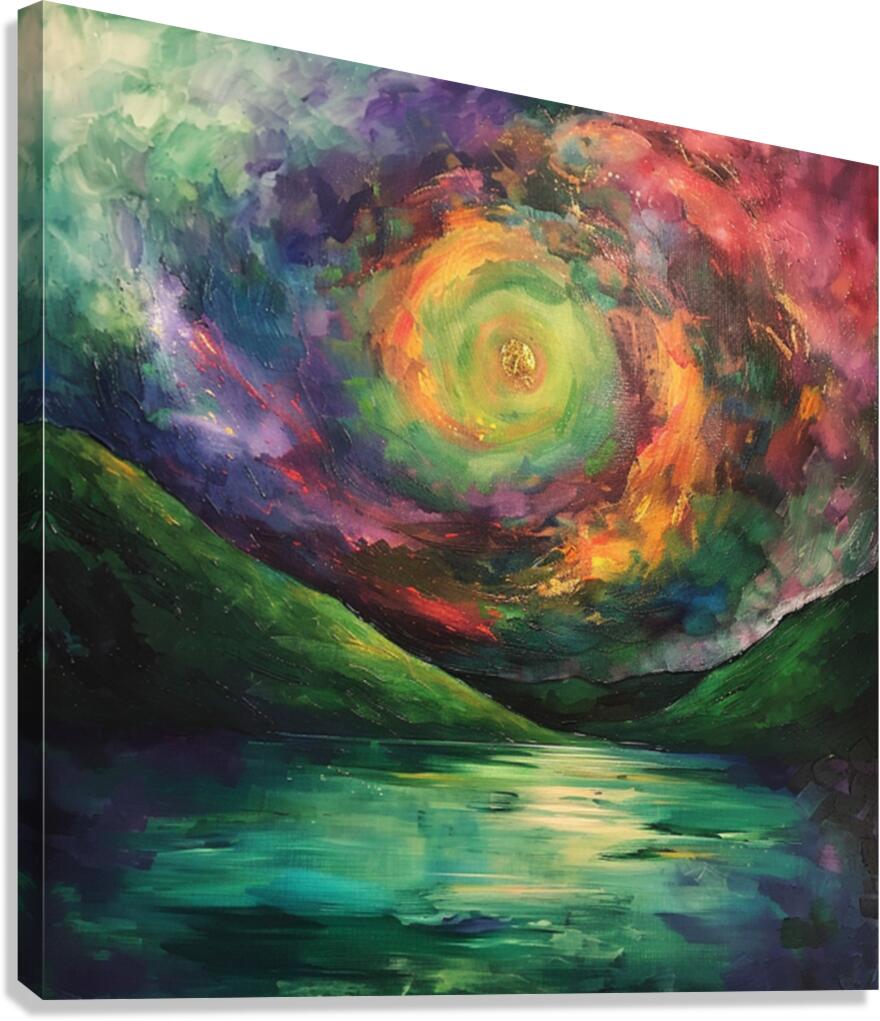 Cosmic Reflection  Canvas Print