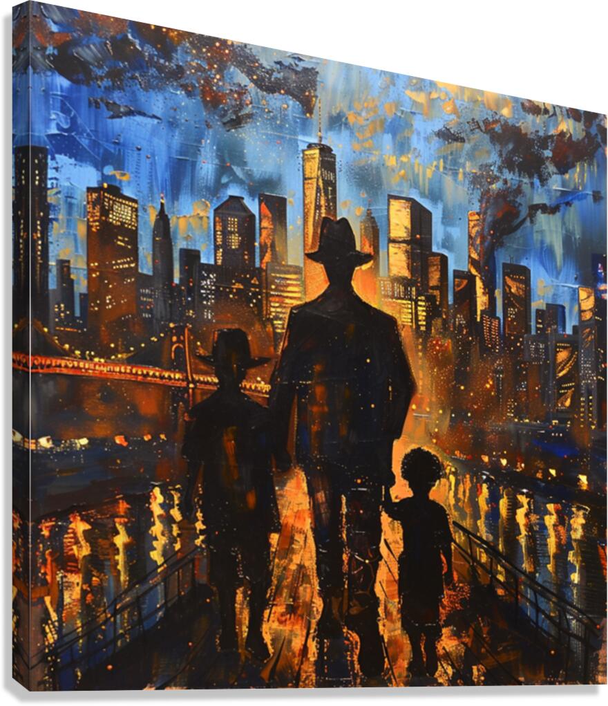Poppa Canvas Print