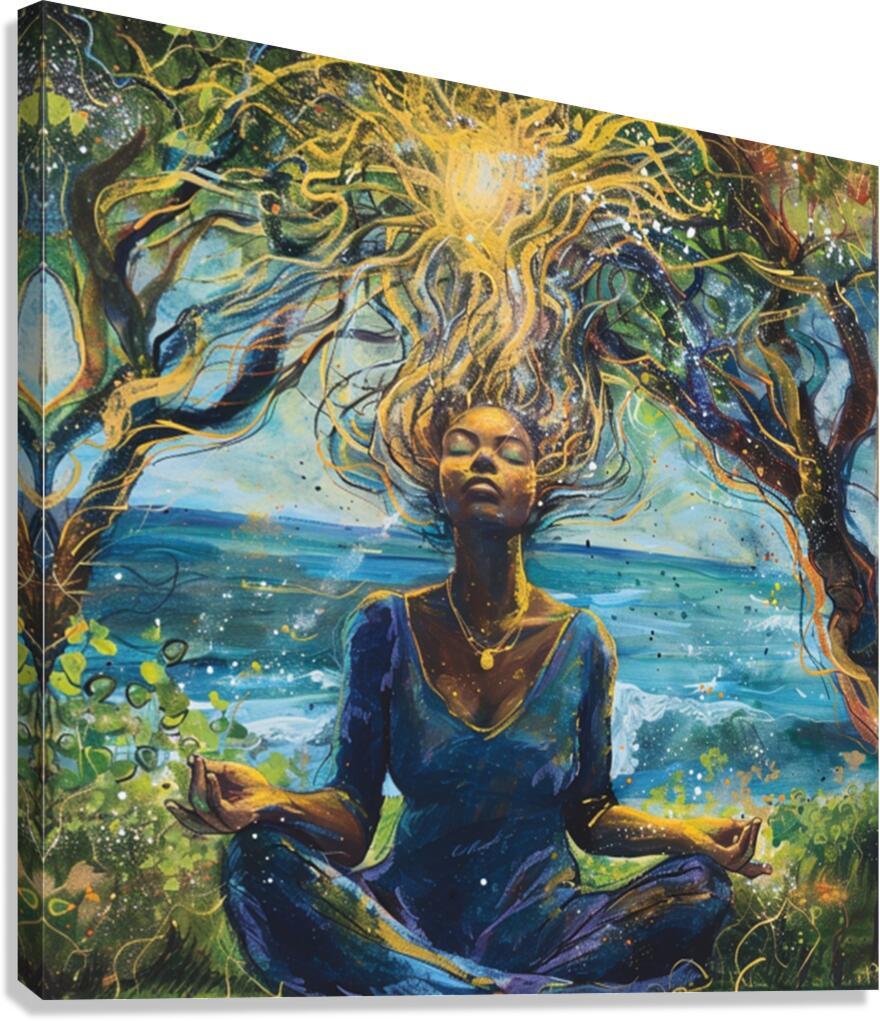 Harmony of Devine Elements  Canvas Print