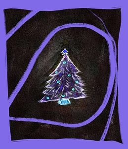 Lilac Christmas