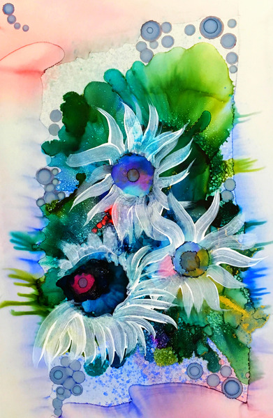 Floral Burst by Denise Johnson