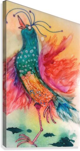 Chicken Dance Canvas Print