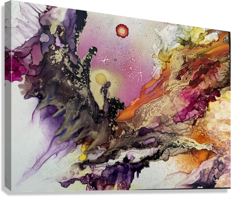Galactic  Canvas Print