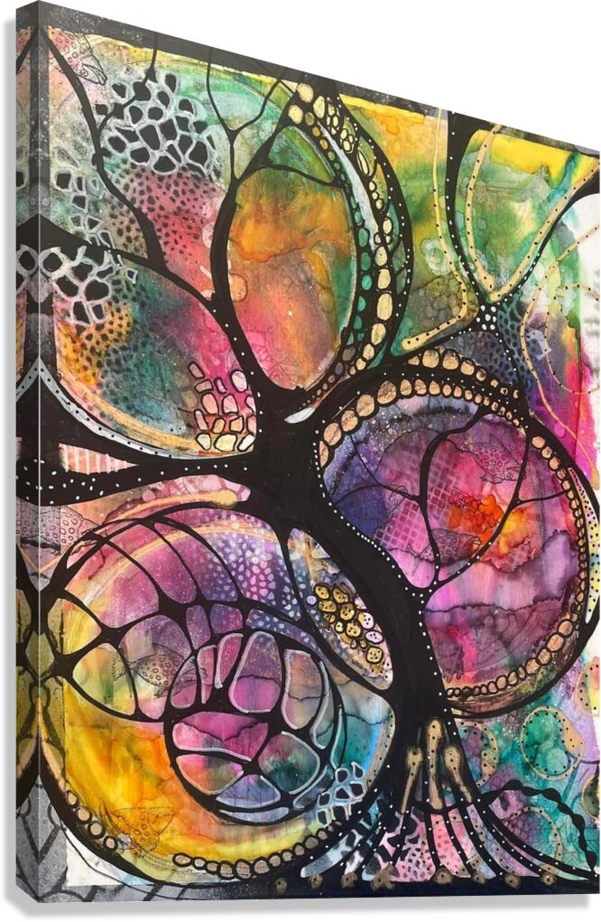 With Ease & Grace Canvas Print