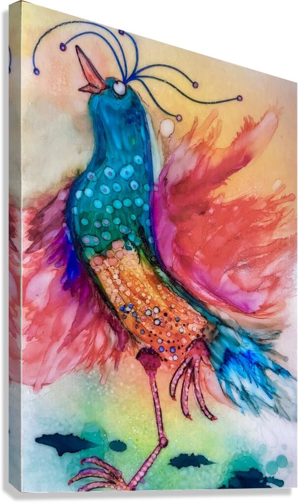 Chicken Dance Canvas Print