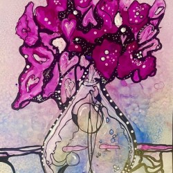 Magenta Bouquet