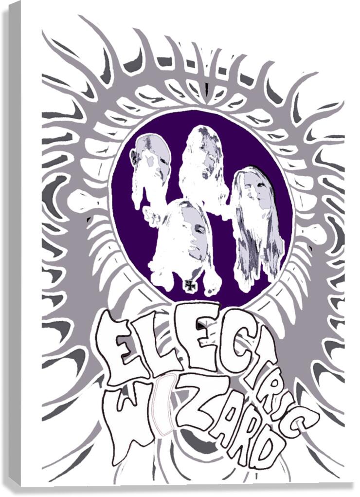 Electric Wizard 12 Canvas Print