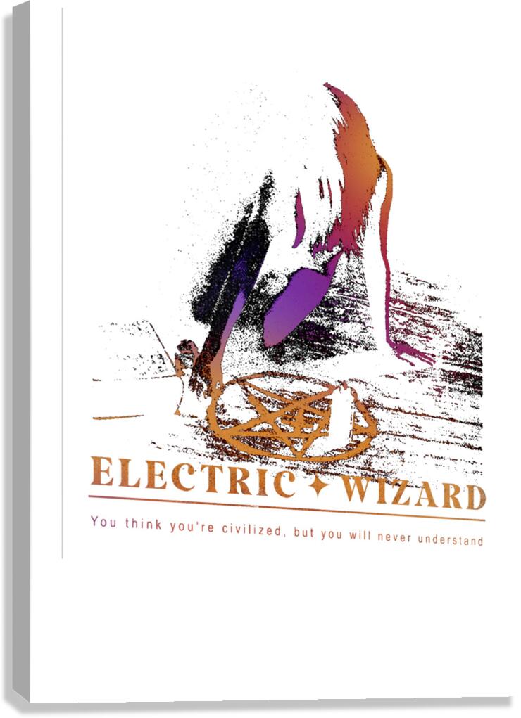 Electric Wizard 13 Canvas Print