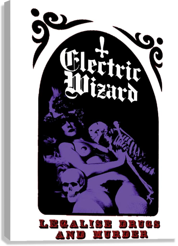Electric Wizard 45 Canvas Print