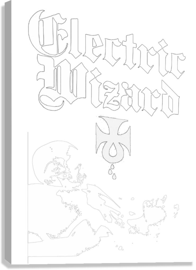 Electric Wizard 14 Canvas Print