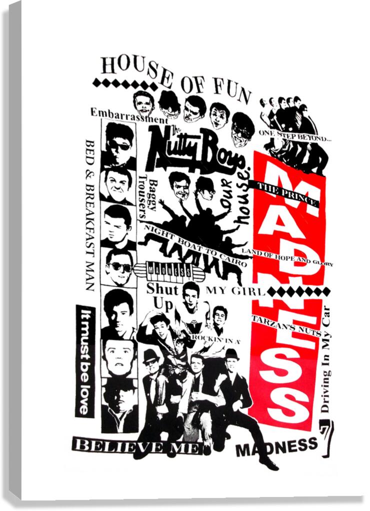 Madness 4 Canvas Print