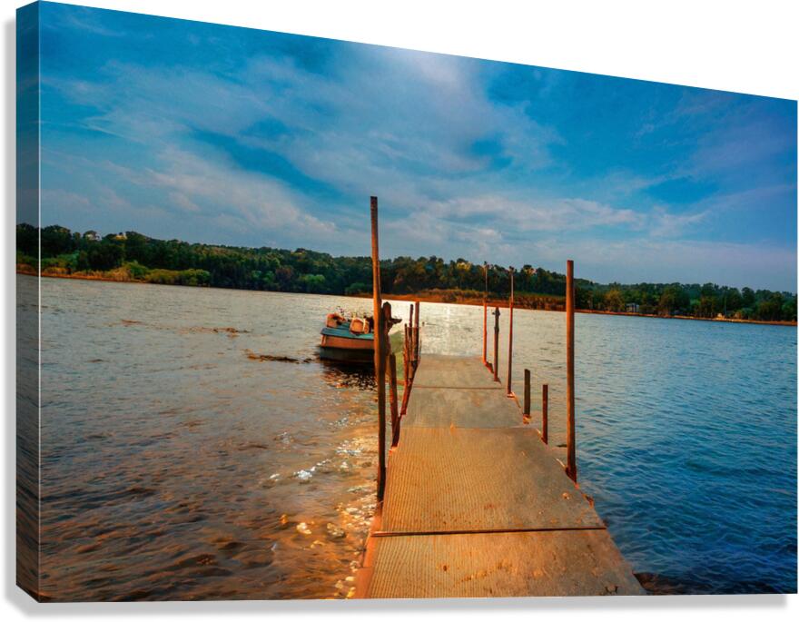 st. Croix evening Canvas Print