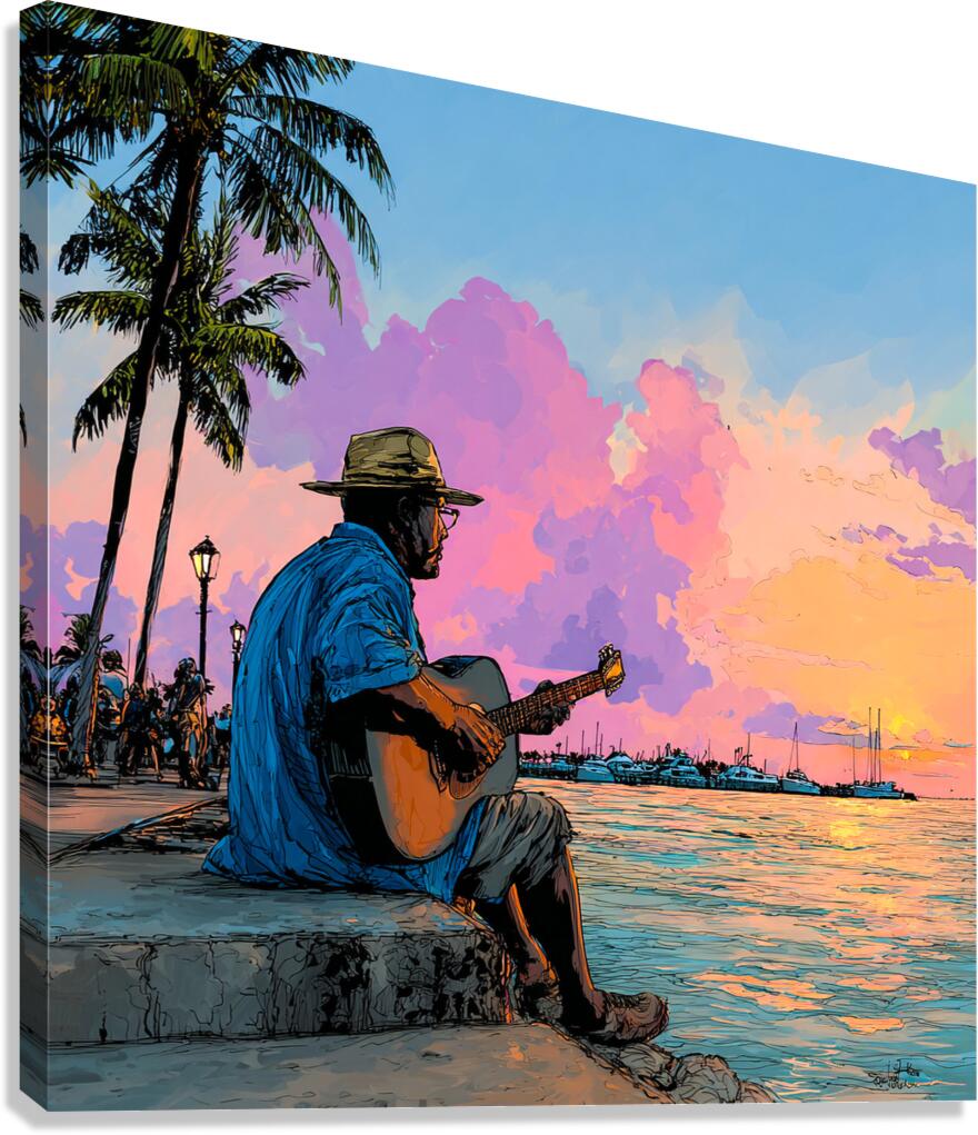 Key Wested Canvas Print