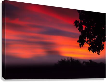 Candy Sunsets Canvas Print