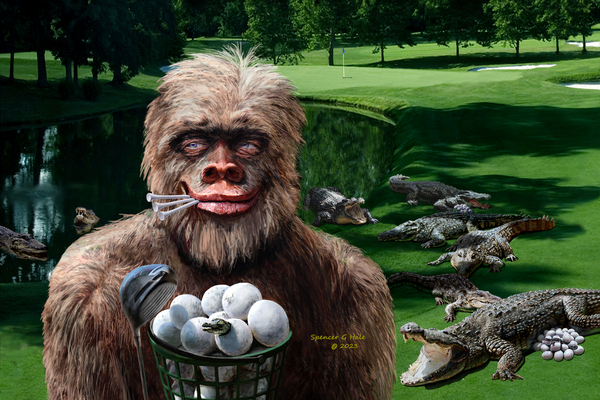 Now Wheres the Driving Range by Spencer G Hale