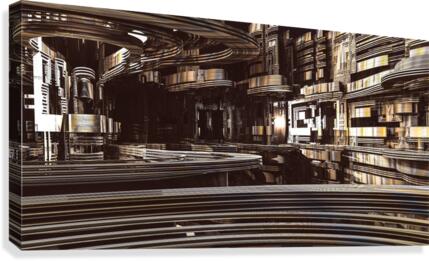 The zone Canvas Print