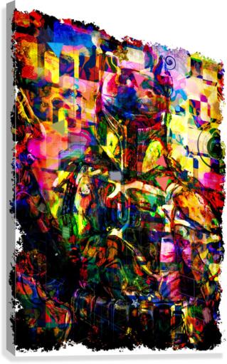 Boba style  Canvas Print