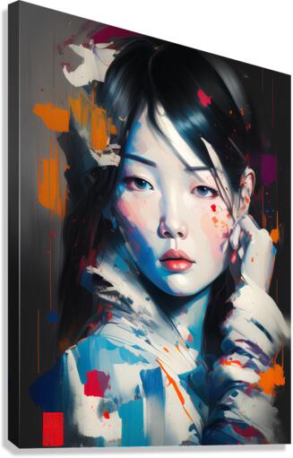 Asianka 6 Canvas Print