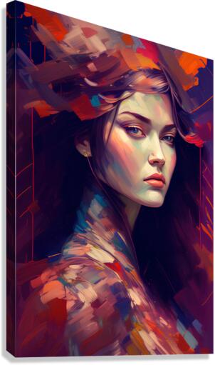 Lizart Canvas Print
