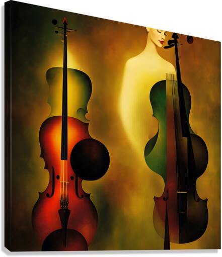 Musique 4 Canvas Print